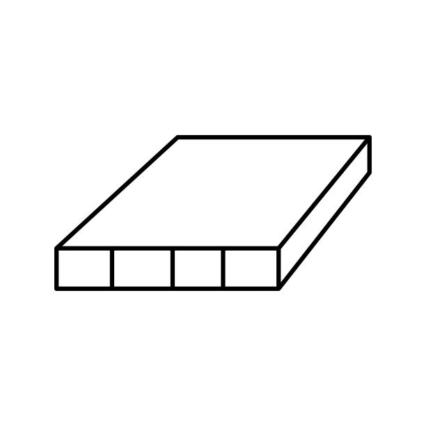 齐平门百叶窗线图标矢量插图图片下载
