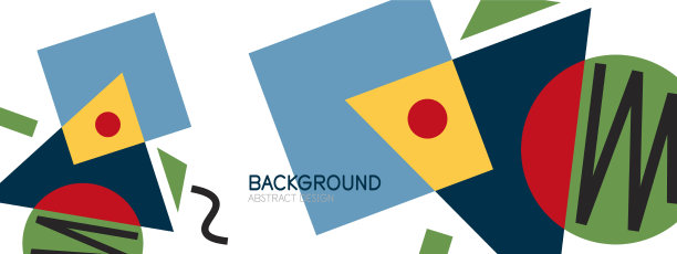 抽象的背景块线三角形图片下载