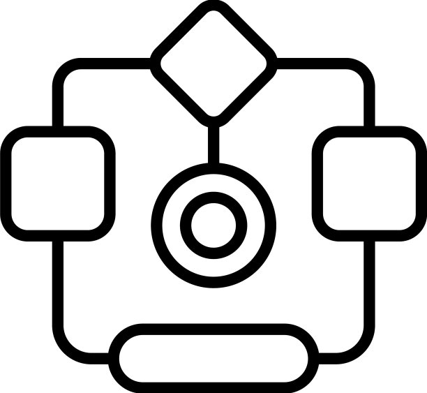 工作流系统图标大纲工作项目图片下载