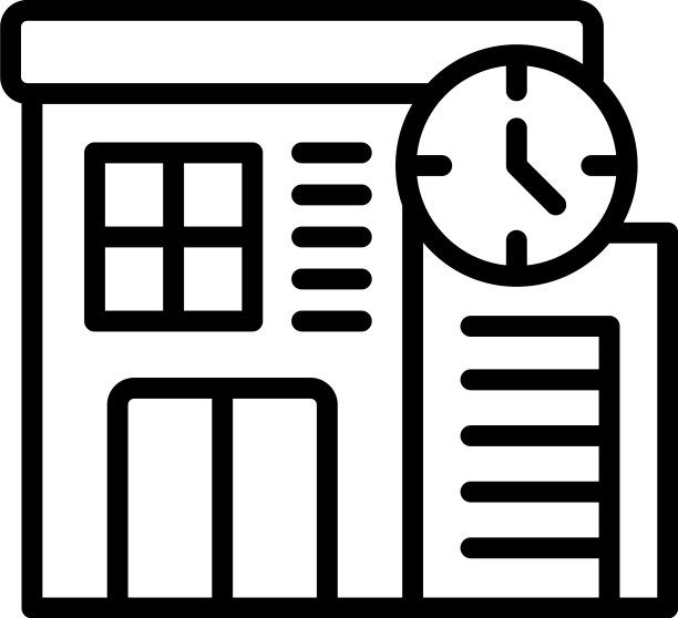 建筑自我隔离图标概述家图片下载