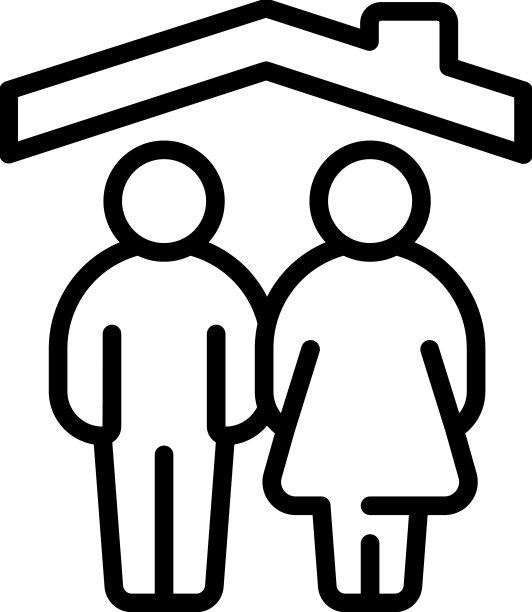 家庭自我隔离图标概述家图片下载