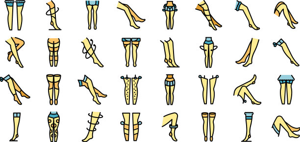 长筒袜图标摆平图片下载