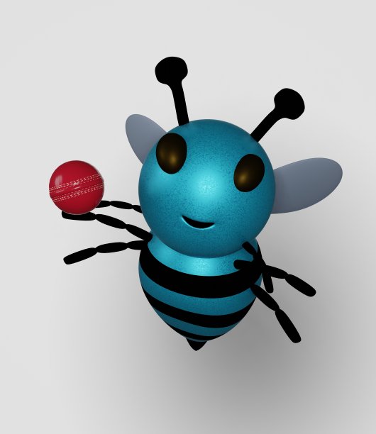 板球和蜜蜂图片下载