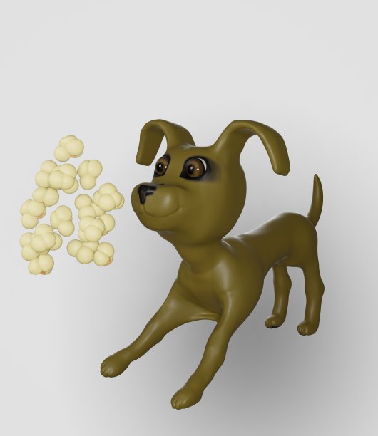 爆米花和狗图片下载