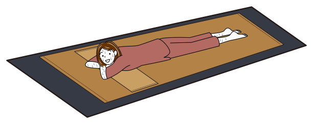 可爱女人享受高温桑拿图片下载