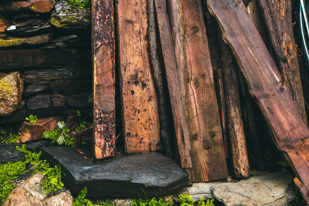格鲁吉亚高加索山脉古老村庄Usghuli的美丽风景摄影图片下载