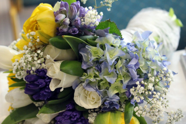 鲜花花束特写图片下载