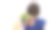一名身着蓝色上衣的女子肩上扛着一束郁金香，从背后眺望图片下载