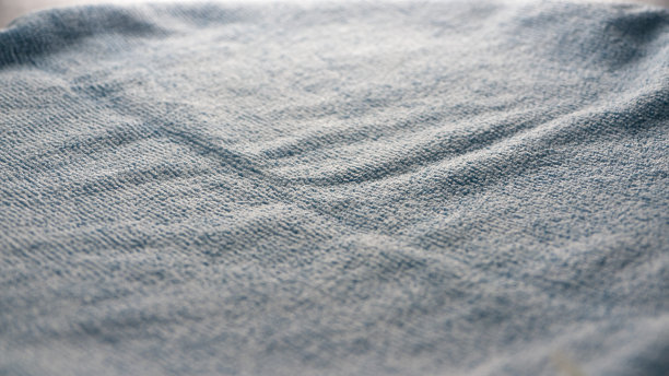 蓝色盘布纹理细节图片下载