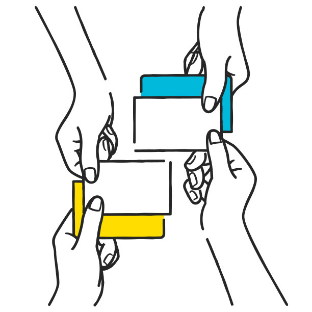 交换名片的礼节图片下载