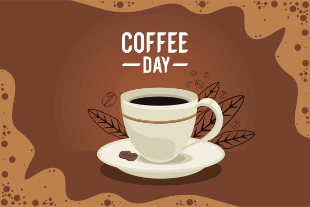 咖啡日用杯子写字母图片下载