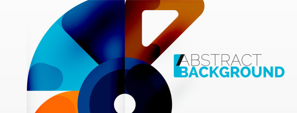 创意几何壁纸圈线图片下载