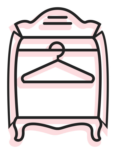 衣柜和衣架图片下载