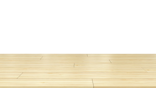 木制空桌子平台上的白色背景图片下载