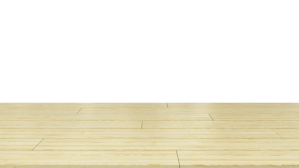 木制空桌子平台上的白色背景图片下载