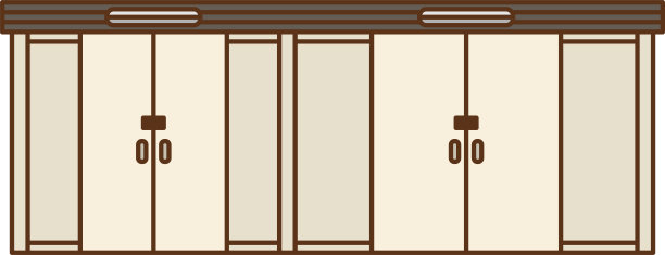 用于商业用途的大型棚子剪贴画图片下载