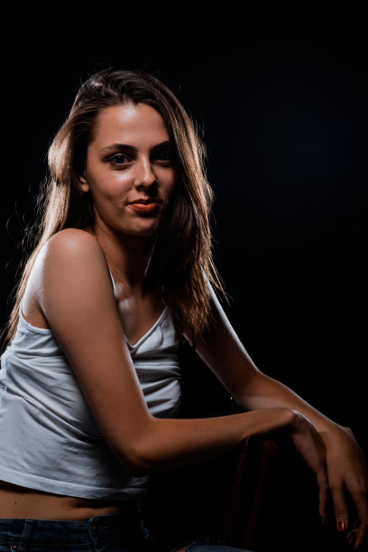 时髦的时装模特图片下载