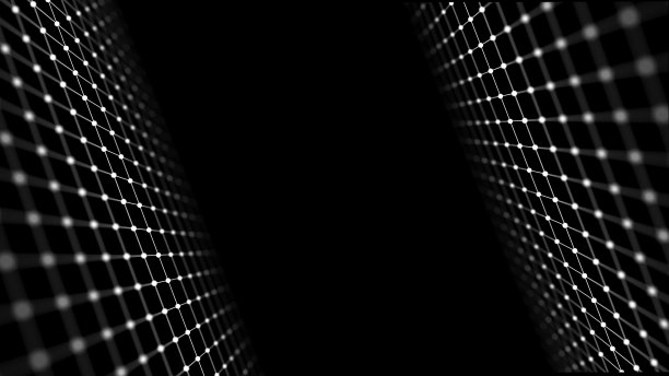 由点和线组成的技术背景。数据量大。3 d渲染。图片下载
