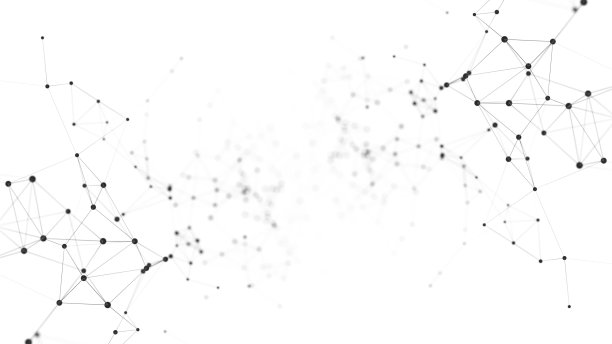 数据在网络中的分布。信息传递的数字化背景。3 d渲染。图片下载
