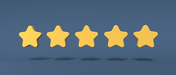 五星评级主题- 3D渲染图片下载