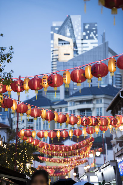 中国的灯笼。图片下载