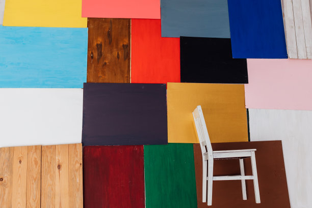 不同的颜色许多矩形表面作为背景图片下载