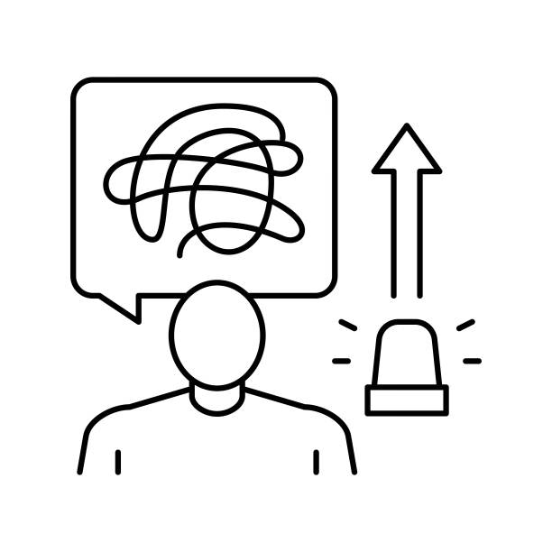 增加错误或事故线图标矢量插图图片下载