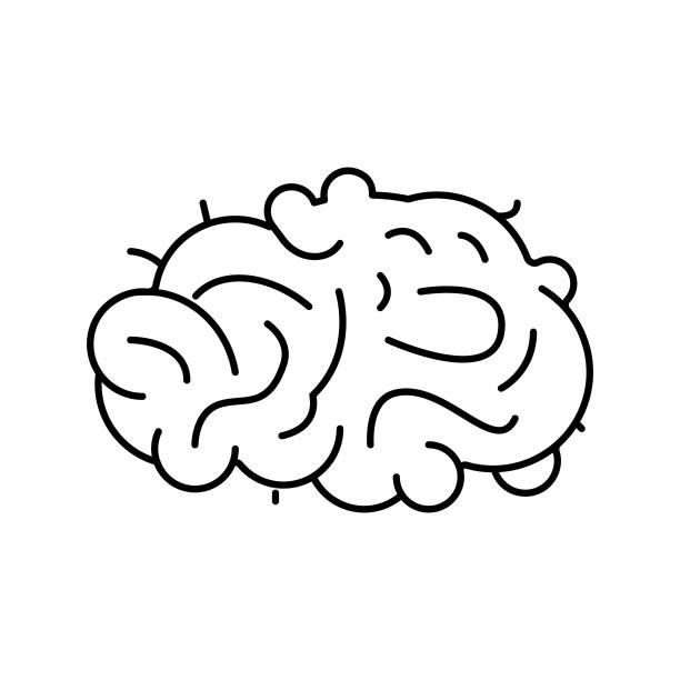 废丝线图标矢量插图图片下载