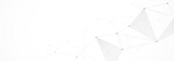 抽象的多边形背景和连接点和线图片下载
