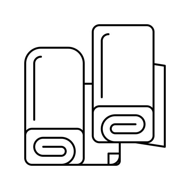 枕套丝线图标矢量插图图片下载