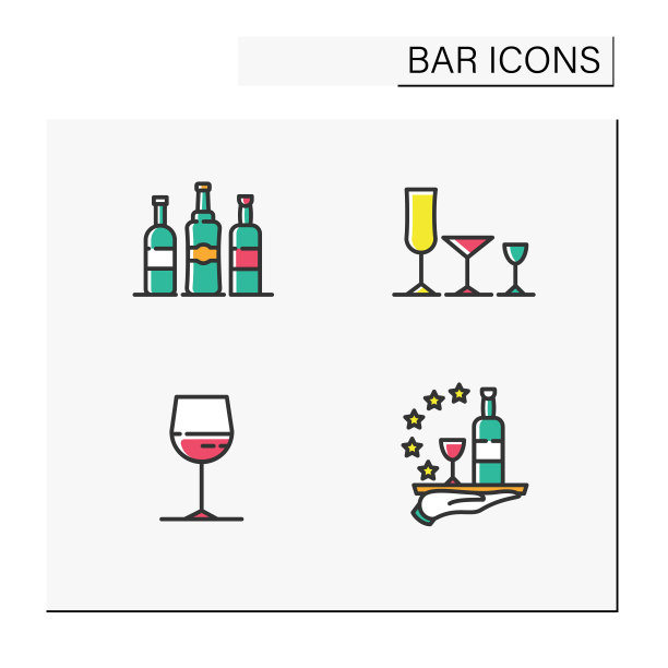 条形颜色图标设置图片下载