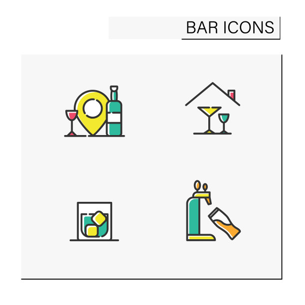 条形颜色图标设置图片下载