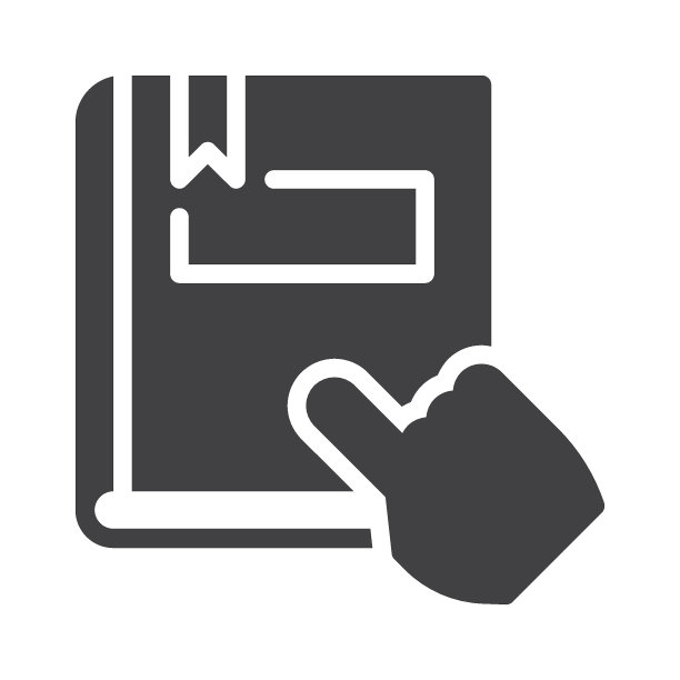 阅读书籍矢量图标图片下载