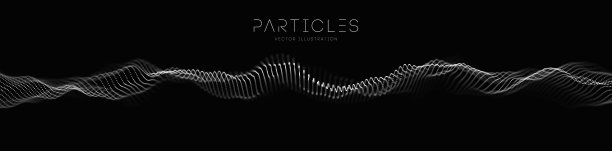 波技术背景。音乐粒子抽象技术说明。矢量声音均衡器的音乐，显示音频波与音乐波。每股收益10图片下载