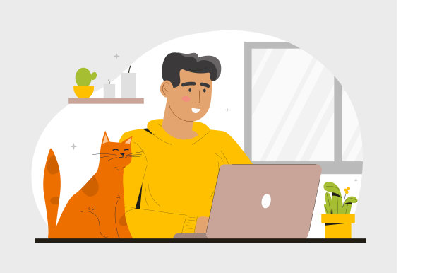 家庭办公室的概念图片下载