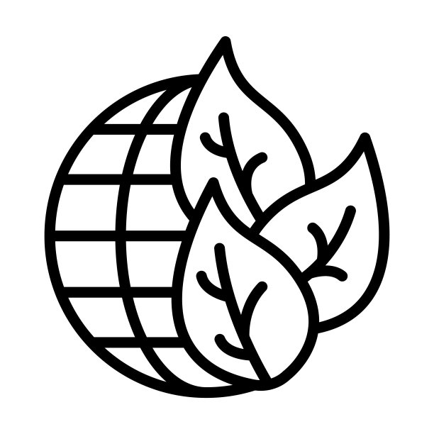 自然环保地球图标图片下载