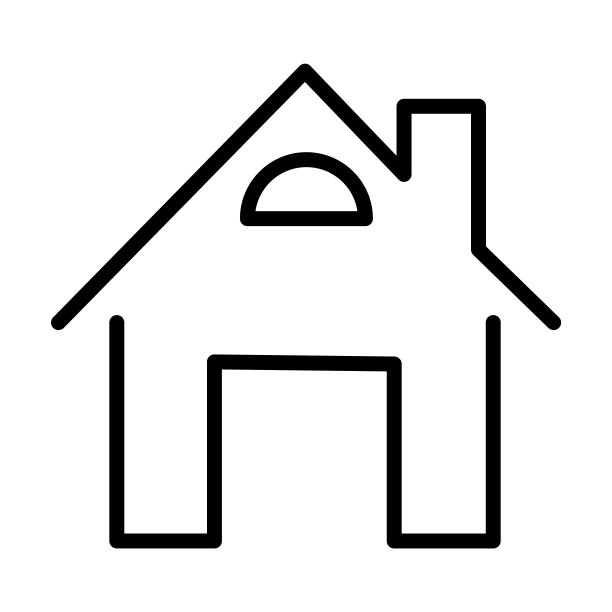 网页系列房屋按钮图标图片下载