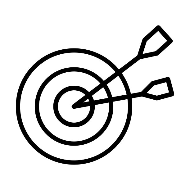 武器收集的目标图标。薄线性目标，对象，孩子轮廓图标孤立在白色背景。线向量目标符号，网络和移动符号。图片下载