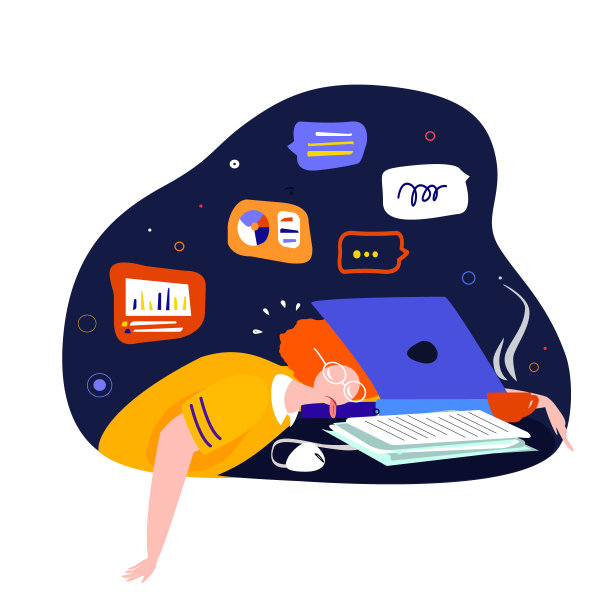 疲劳的学生在学习过程中睡着了，把他的头放在桌子上图片下载