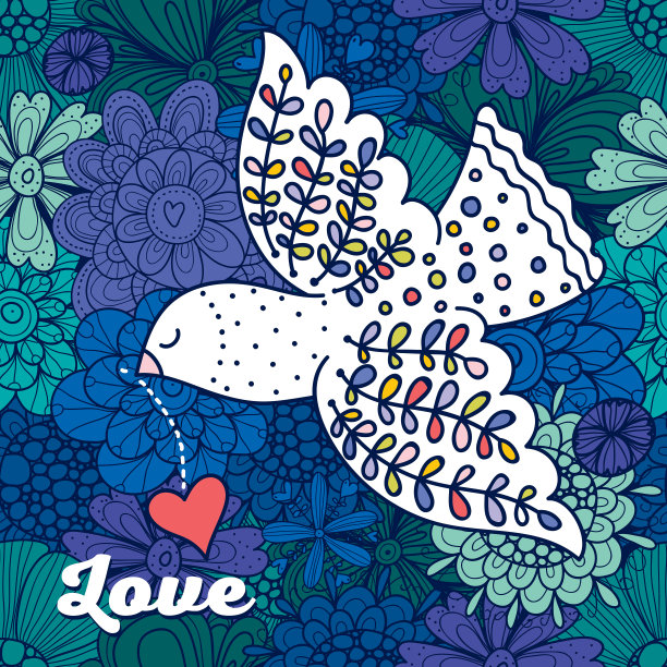 和平。爱。图片下载