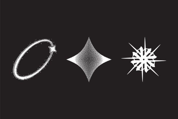 通用时尚几何形状集图片下载