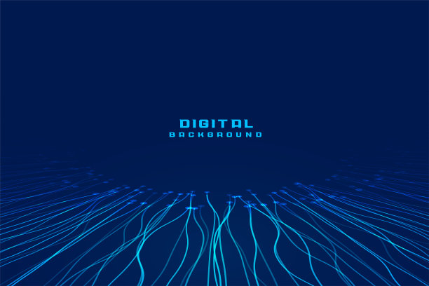 数字线材技术背景图片下载