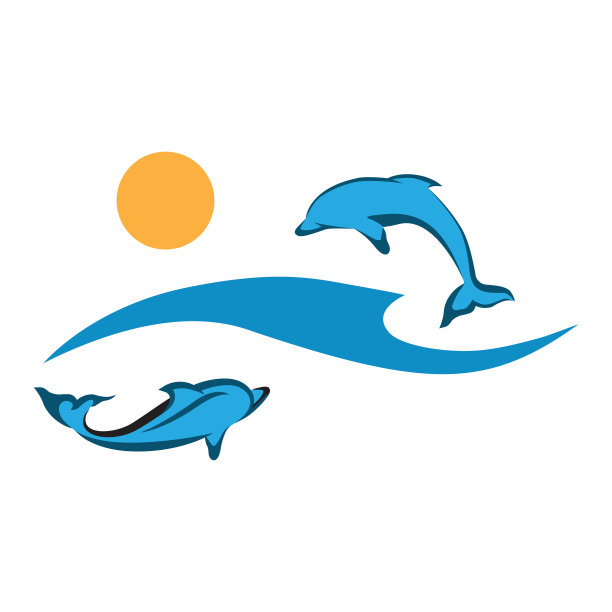 海豚,向量的艺术品图片下载