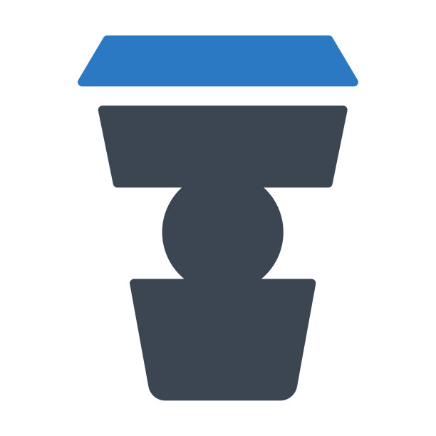 一次性塑料咖啡杯图标。图片下载