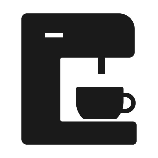 咖啡机图标。图片下载