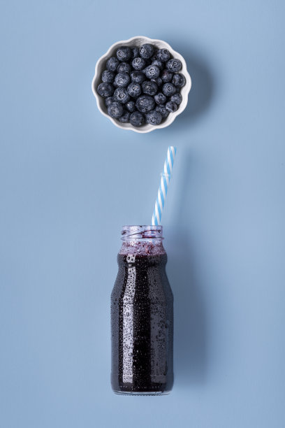 鲜蓝莓汁图片下载