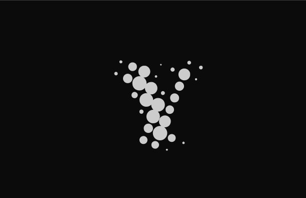 星点字母图标logo设计图片下载