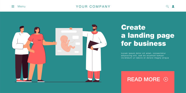 医生向夫妇展示胚胎的照片图片下载