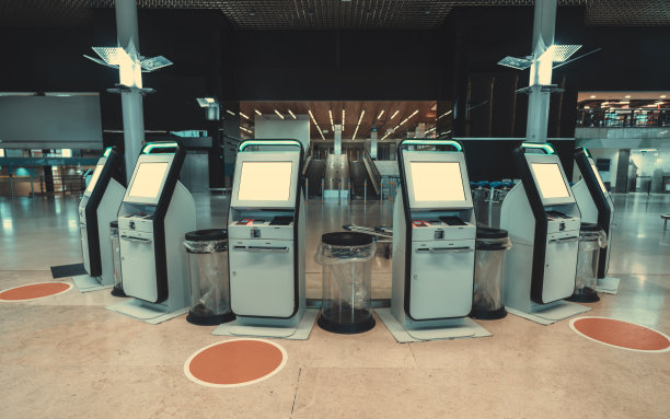 自助值机的终点站图片下载