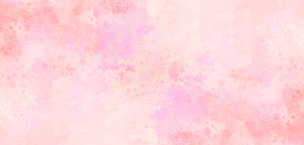 粉红色水彩背景抽象纹理与色彩飞溅设计图片下载
